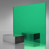 3mm Plaskolite Green 2414 Mirror Acrylic Sheet