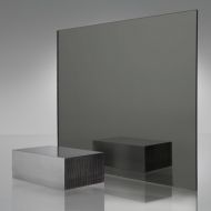 3mm Plaskolite Grey Smoke 2064 Mirror Acrylic Sheet