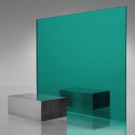 3mm Plaskolite Teal 2120 Mirror Acrylic Sheet