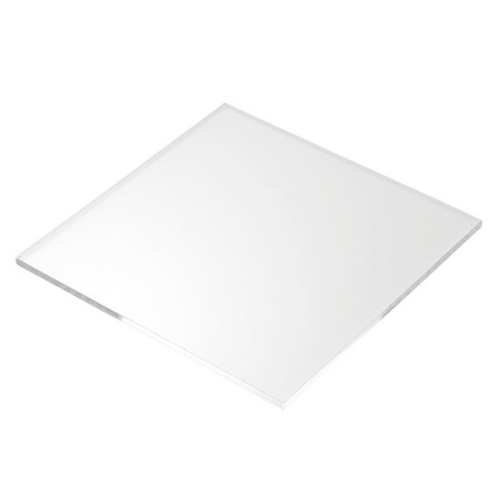 Transparent colourless cast plexiglas thickness 5 mm