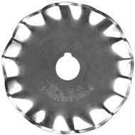 Olfa WAB45-1 45mm Wave Rotary Blade 1 Pack